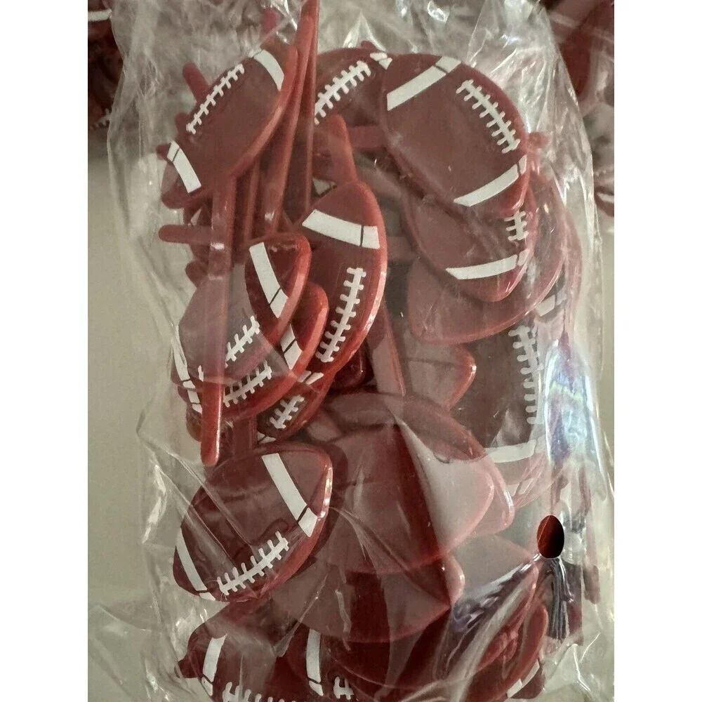 Football Molded Party Picks Football Cocktail Picks 300 PCS pack